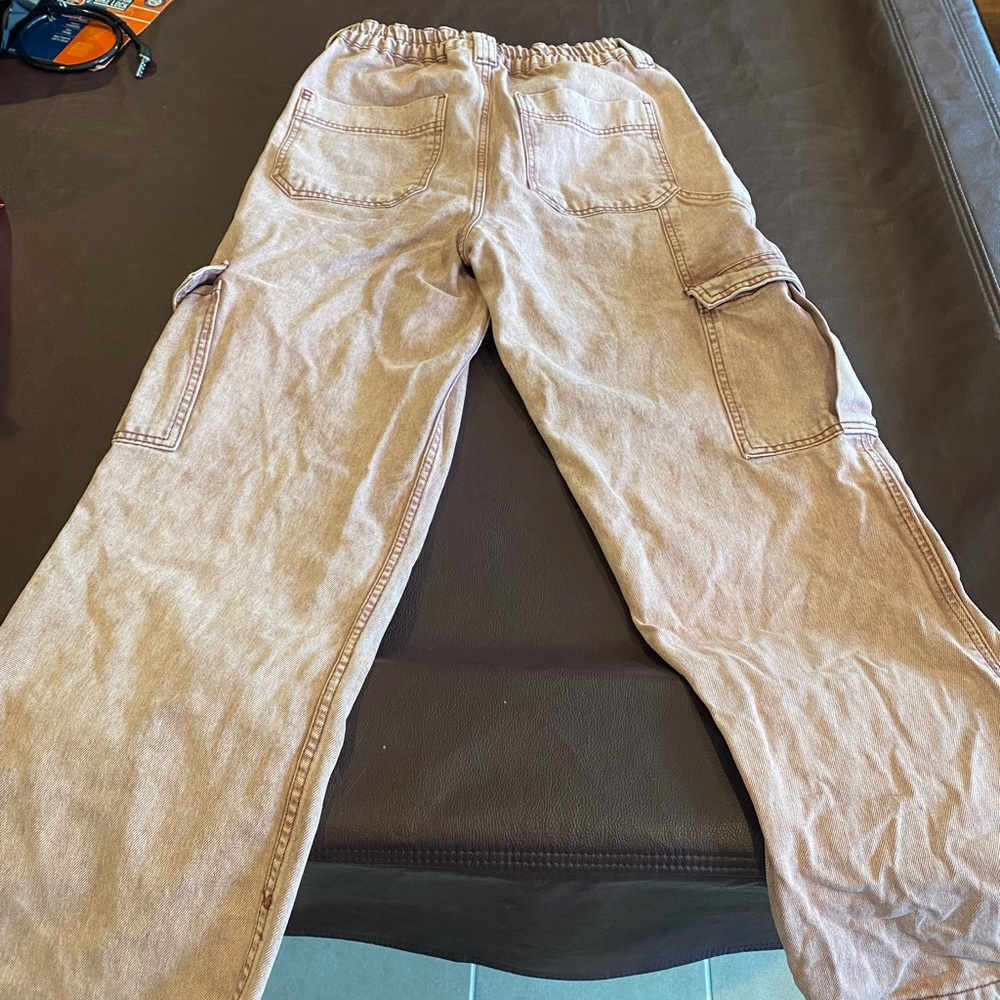 Pink cargo pants size 29 - Picture 4 of 5